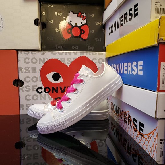 Converse / CTAS Patent Leather Lo Top - Picture 8 of 10